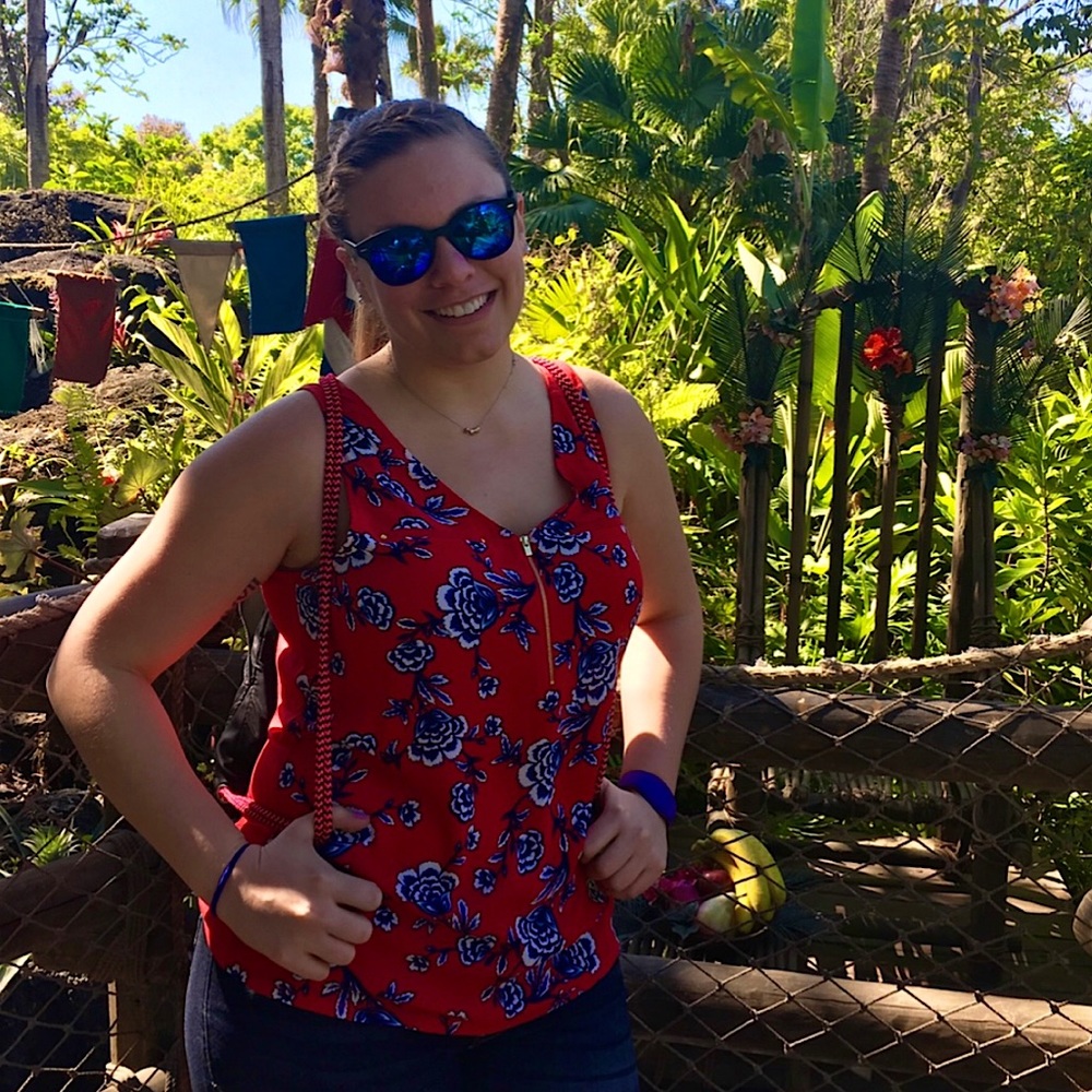 Express Floral Tank Top